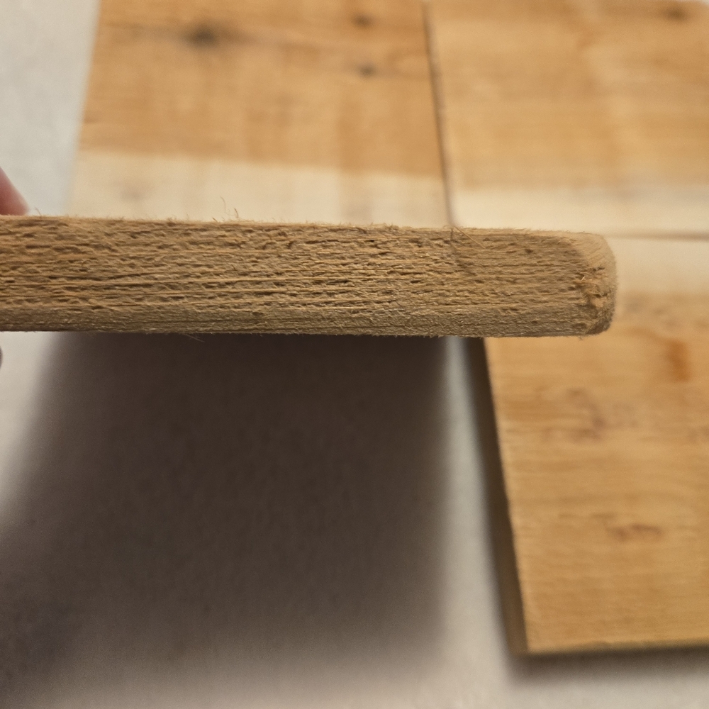 Handmade Cedar Wood Coasters Set Of Four - Picture 5 of 6